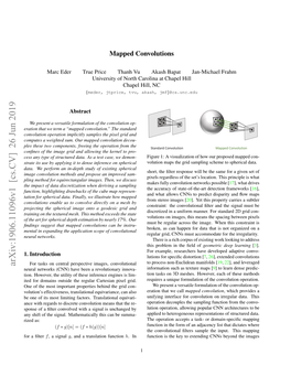 Mapped Convolutions