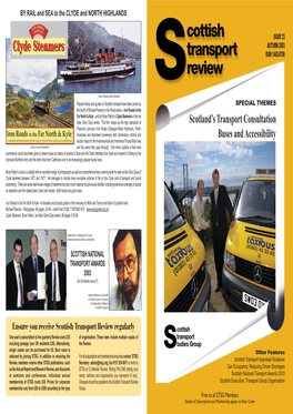Scottish Transport Review Issue 23