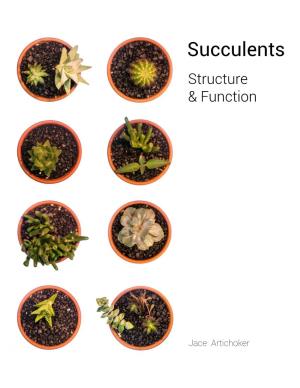 Succulents Structure & Function