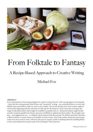 From Folktale to Fantasy
