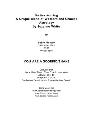 A Unique Blend of Western and Chinese Astrology by Suzanne White