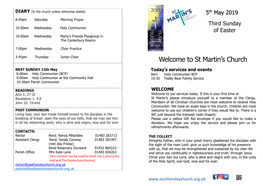 Welcome to St Martin's Church