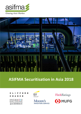 ASIFMA Securitisation in Asia 2018