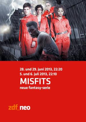 Misfits Neue Fantasy-Serie 28./29