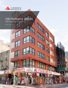 128 Mulberry Street (180 Hester Street)