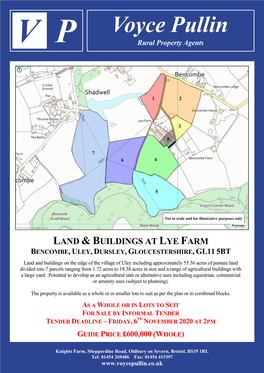 Land &Buildings at Lye Farm