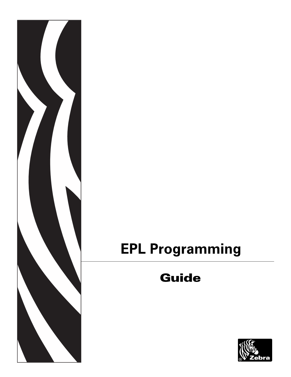 Zebra EPL Programming Guide