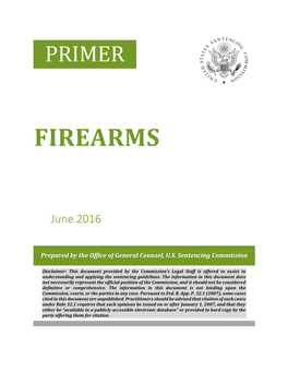 Federal Firearms Primer