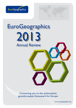 Eurogeographics 2013 Annual Review