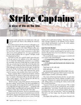 Strike Captains Courageous
