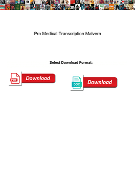 Prn Medical Transcription Malvern