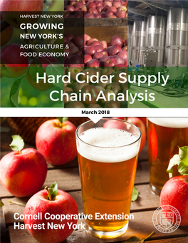 Hard Cider Supply Chain Analysis (Pdf; 6470KB)
