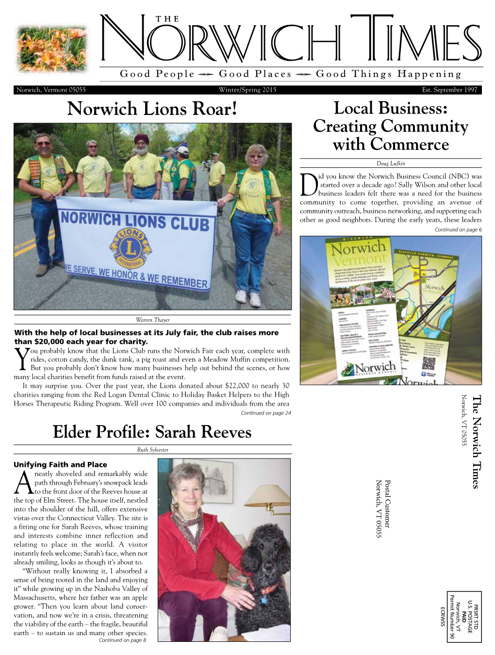 Norwich Lions Roar! Local Business: Creating Community with Commerce