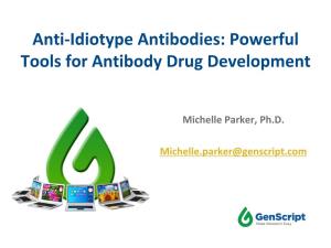 Anti-Idiotype Antibodies: Powerful Tools for Antibody Drug Development