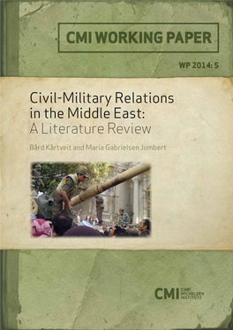 Civil-Military Relations in the Middle East: a Literature Review