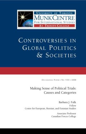 Controversie S in Global Politics & Societies