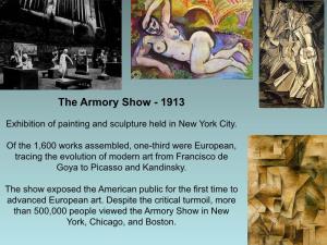 The Armory Show - 1913