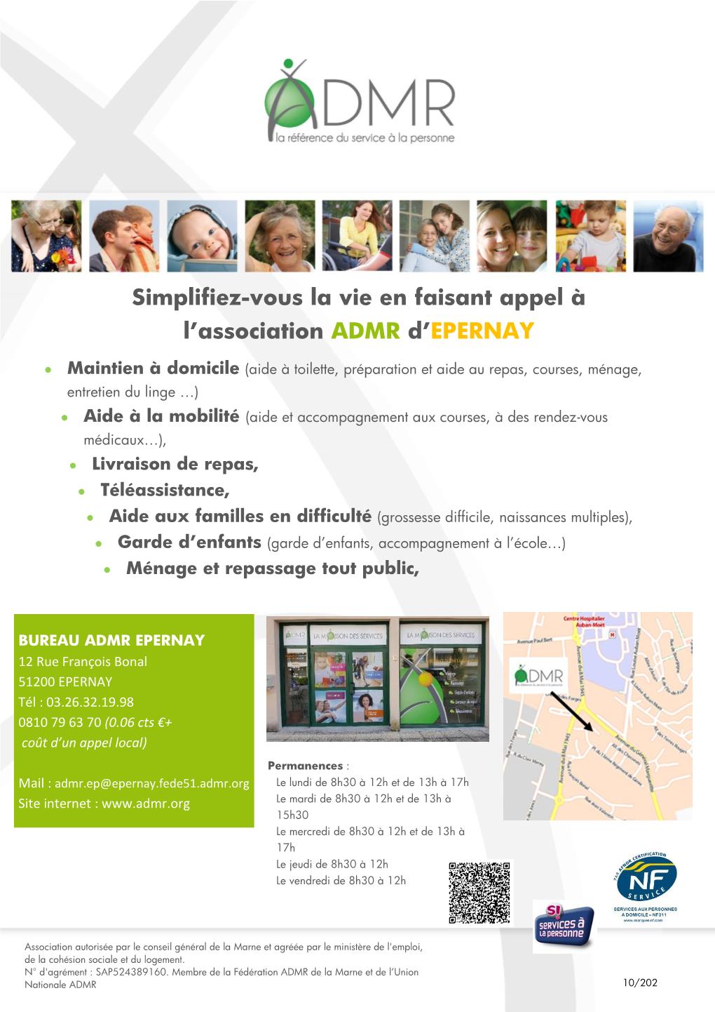 Simplifiez-Vous La Vie En Faisant Appel À L'association ADMR D'epernay