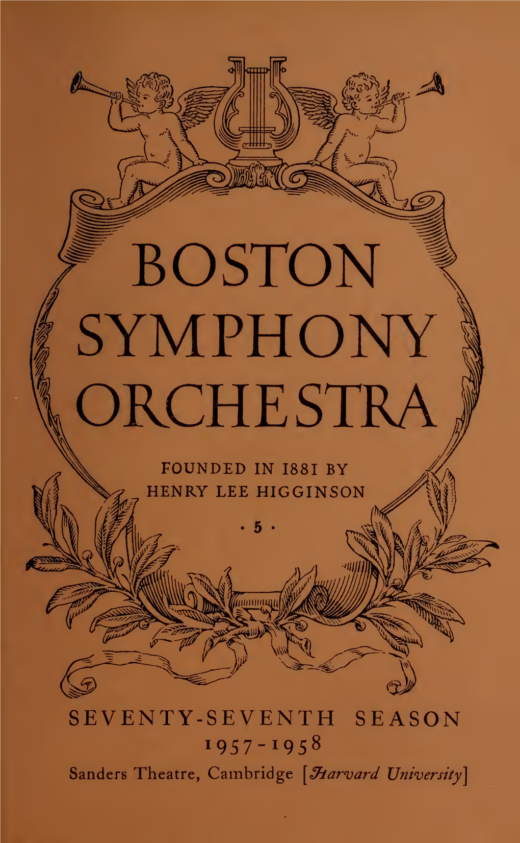 Boston Symphony Orchestra Concert Programs, Season 77, 1957-1958