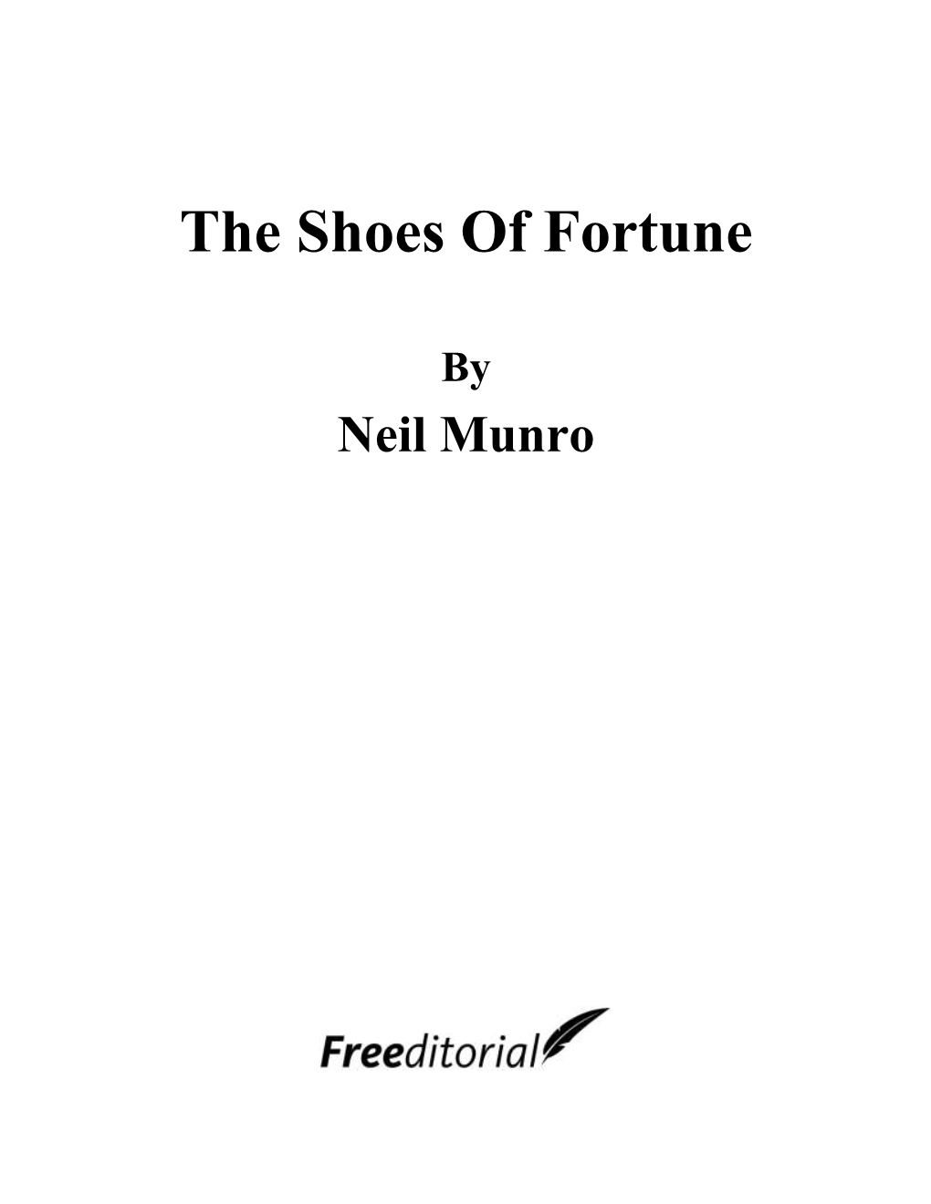 The Shoes of Fortune