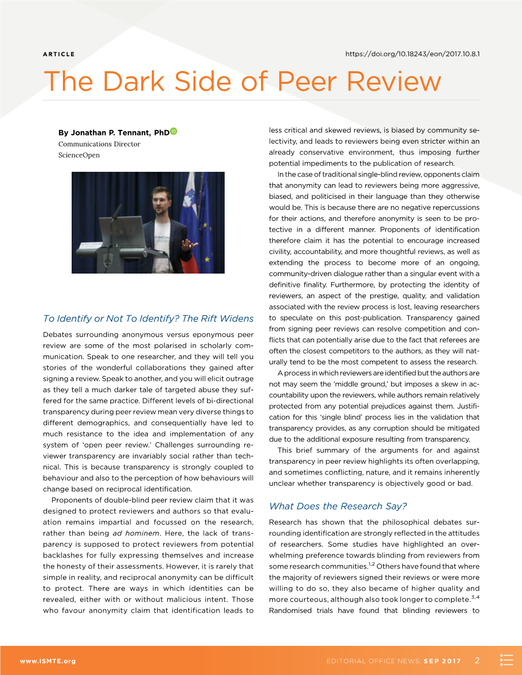 The Dark Side of Peer Review