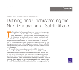 Defining and Understanding the Next Generation of Salafi-Jihadis