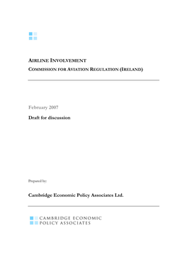 Airline Involvement Commission for Aviation Regulation (Ireland)