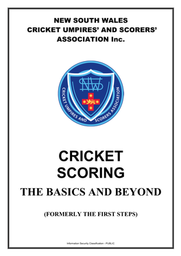 Cricket Scoring