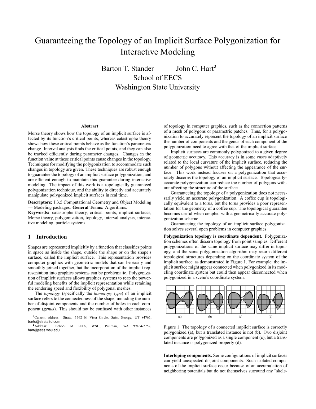 Guaranteeing the Topology of an Implicit Surface Polygonization For