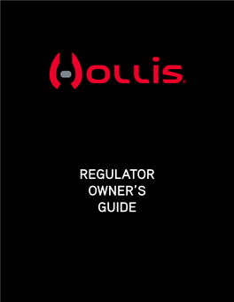 Regulator Owner's Guide