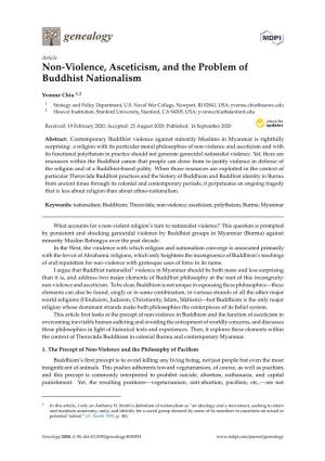 Non-Violence, Asceticism, and the Problem of Buddhist Nationalism