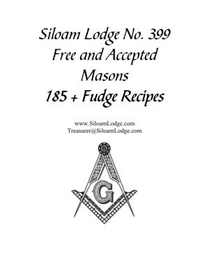 185+ Fudge Recipes