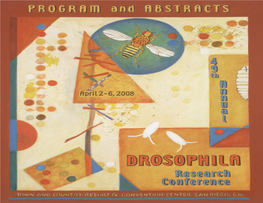 49 Annual Drosophila Research Conference • Program and Abstracts