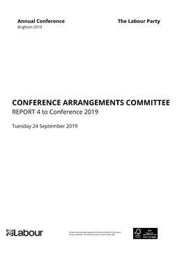 Conference Arrangements Committee