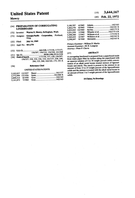 United States Patent (15) 3,644,167 Mowry (45) Feb