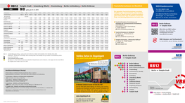 Fahrplan RB12