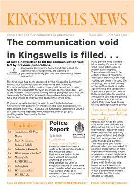 Kingswells News