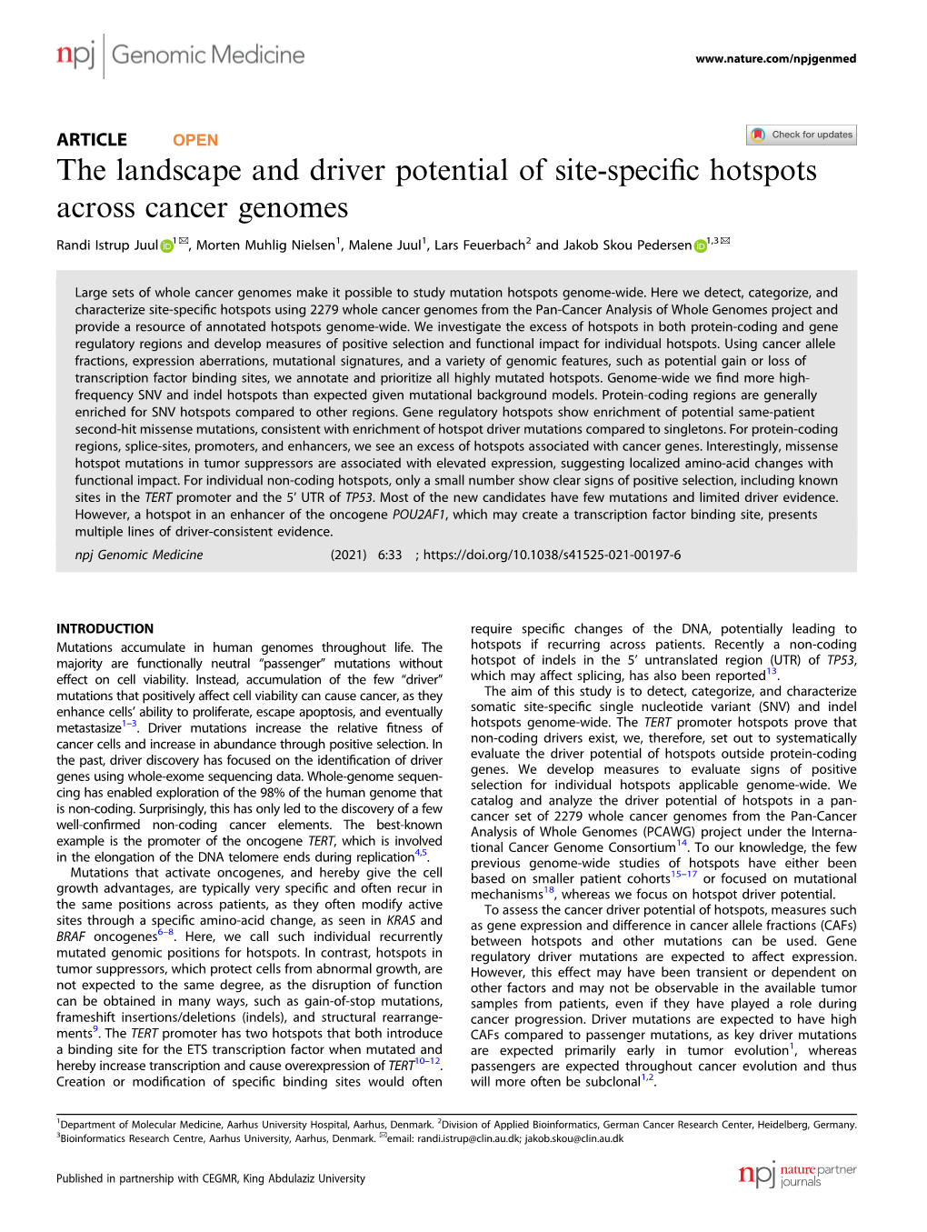 The Landscape and Driver Potential of Site-Specific Hotspots Across Cancer