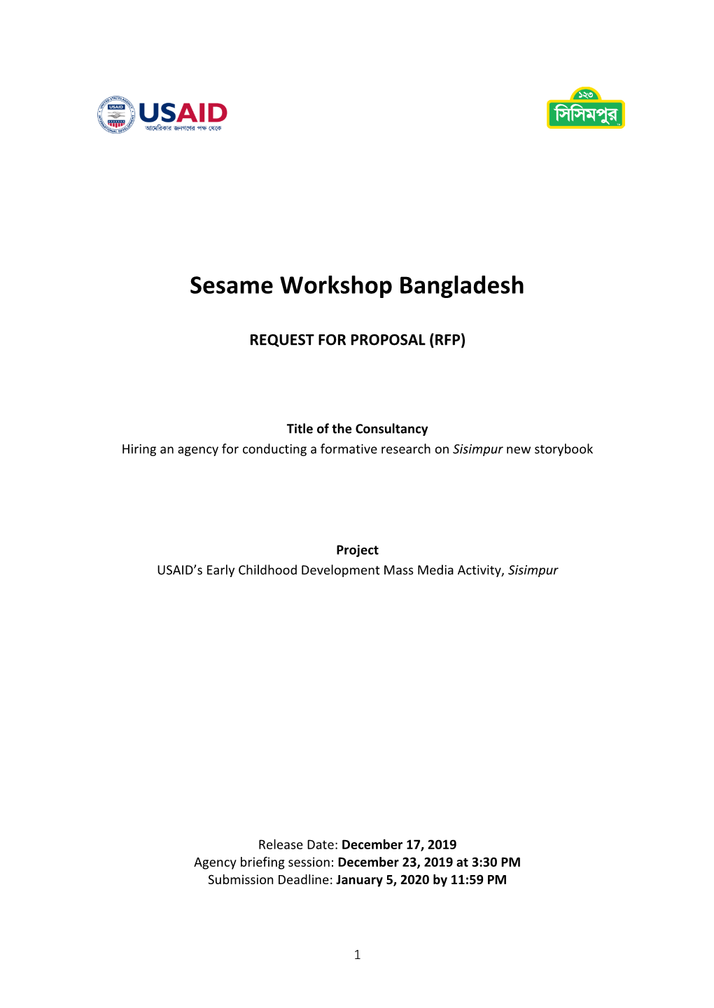 Sesame Workshop Bangladesh