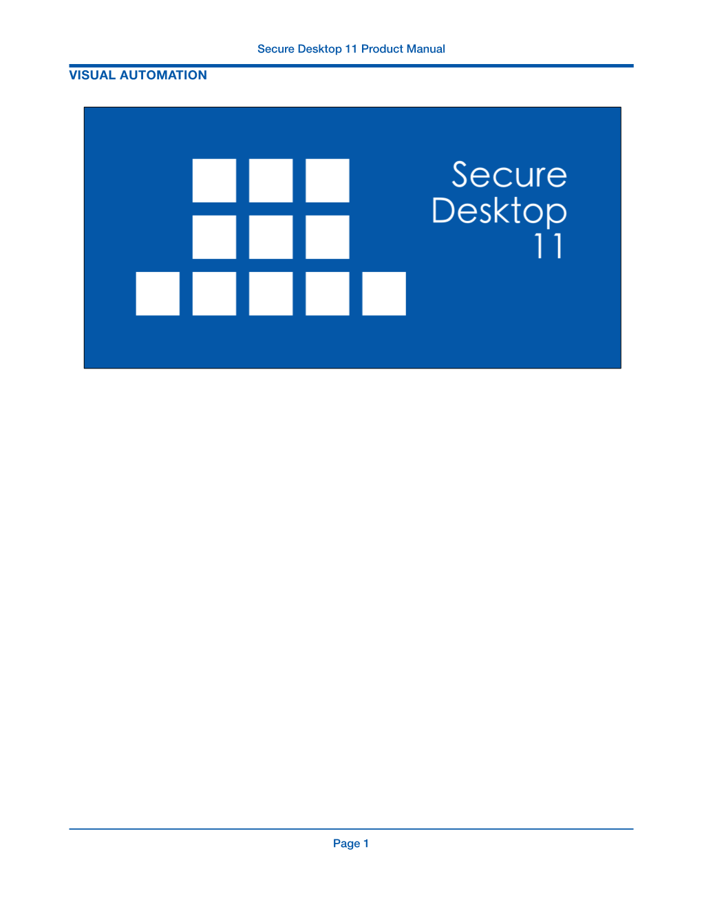 Secure Desktop 11 Manual