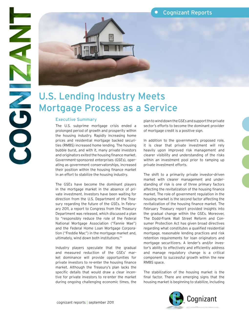 U.S. Lending Industry Meets Mortgage Process As a Service