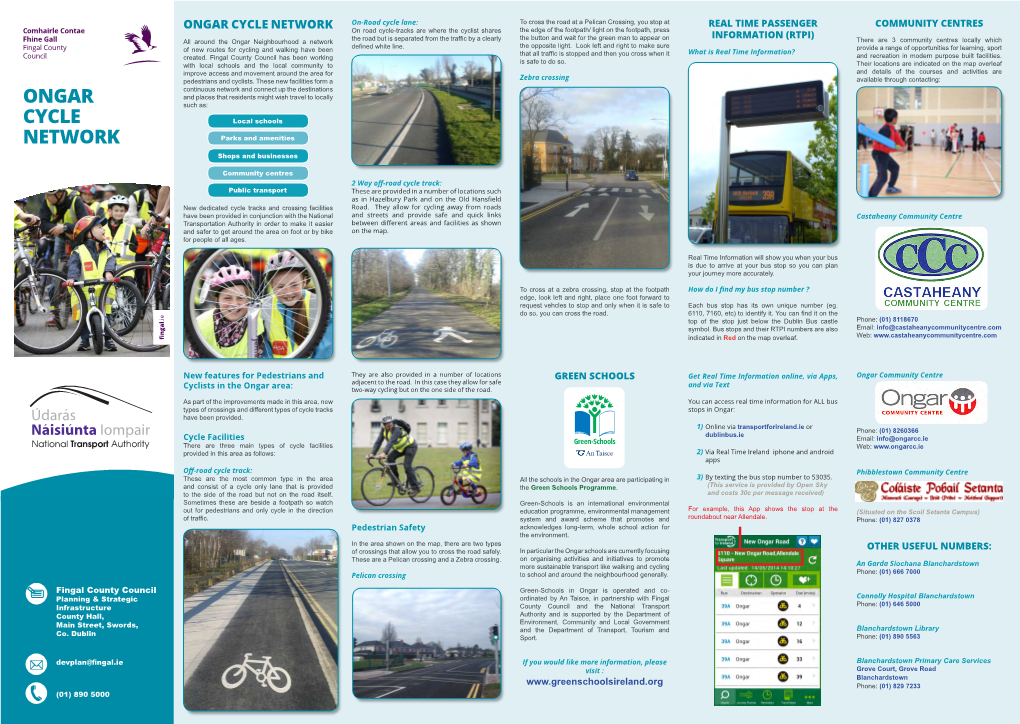 Ongar Cycle Network Pocket