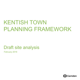 Kentish Town Planning Framework