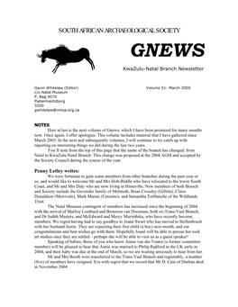 GNEWS No 51, March 2005