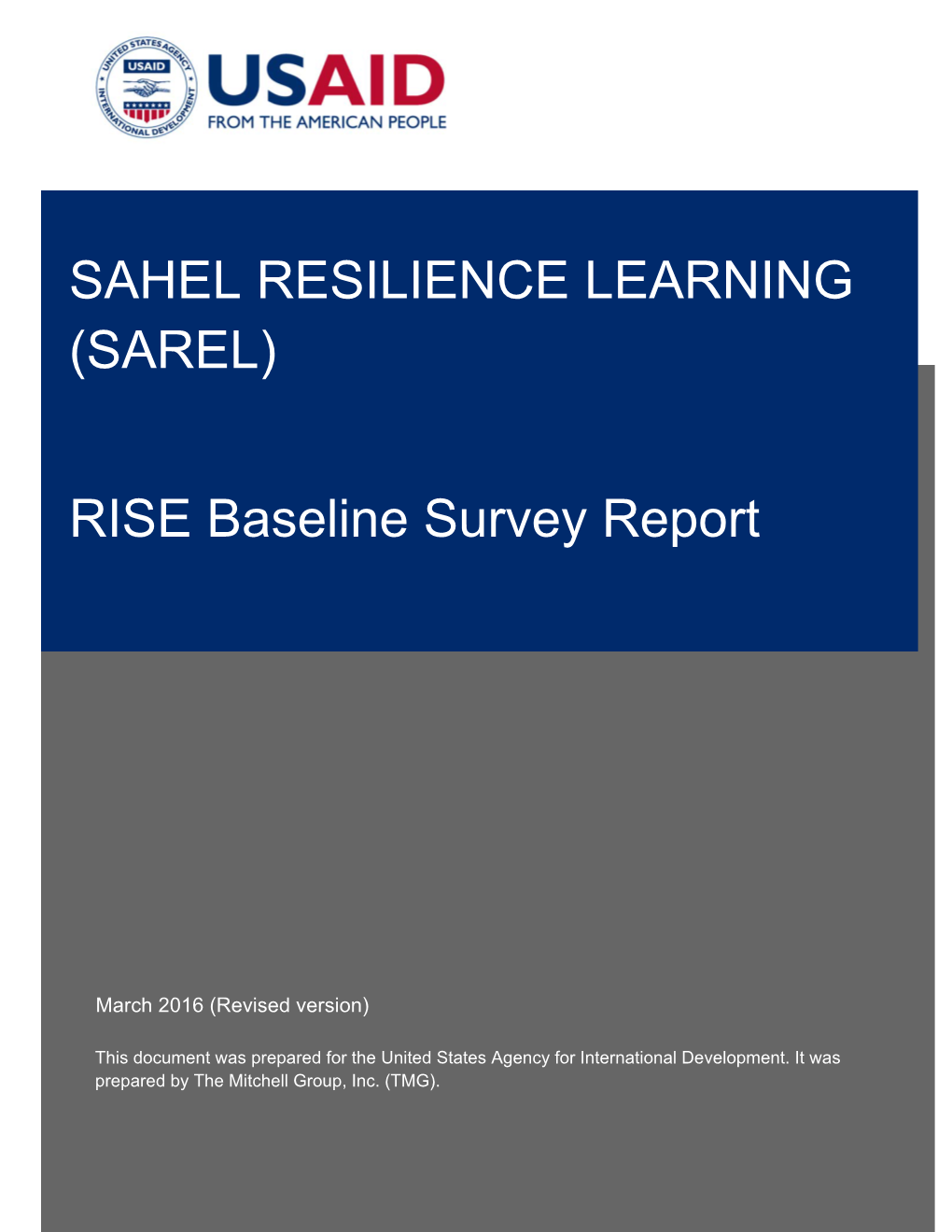 Rise Baseline Survey Report