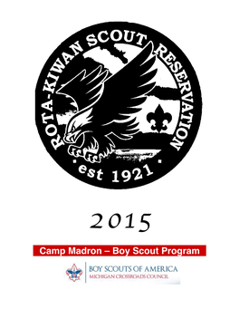 Camp Madron – Boy Scout Program