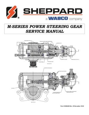 M-Series Power Steering Gear Service Manual