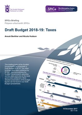 Draft Budget 2018-19: Taxes