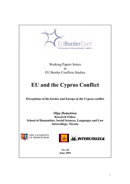 EU and the Cyprus Conflict