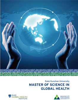 Master of Science in Global Health Program Overview